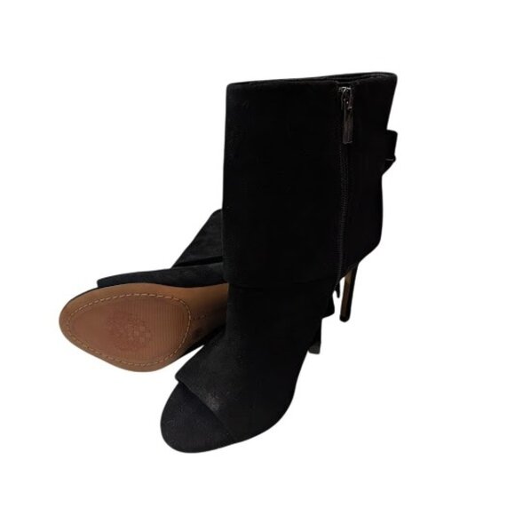 Vince Camuto Women's Amesha Open Toe Stiletto Heel Ankle Bootie Size 8.5 NWOB - Picture 8 of 9